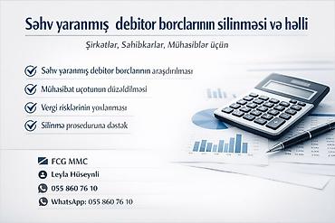 Mühasibat uçotu | Vergi uçotu üzrə məsləhət xidmətləri, Hesabatlarının hazırlanması və təqdim edilməsi, Mühasibat uçotunun bərpası