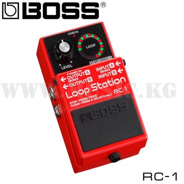 синтезатор korg pa 1000: Гитарная педаль Boss RC-1 BOSS RC-1 это самый простой лупер с