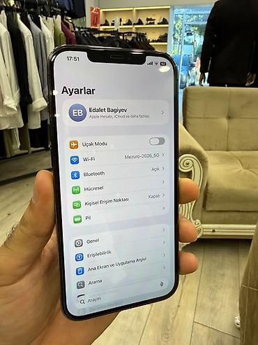 IPhone 12 Pro Max, 128 GB, Graphite, Face ID lalafo.az -da IPhone 12 Pro Max, 128 GB, Graphite, Face ID