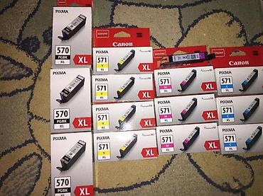 Ostali aksesoari za mobilne telefone: CANON PIXMA 570-571XL POVOLJNO ORIGINALI | Zvati od 8-22h i — 2