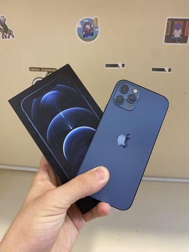 Apple iPhone: IPhone 12 Pro, Pacific Blue, Face ID
