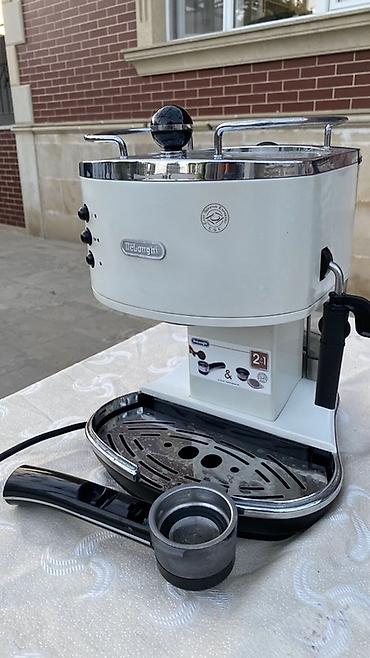 su aparat: De’Longhi espresso/kofe aparatı – 2‑də‑1 portafiltr sistemi ilə. Çox — 1