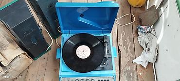 Другая аудиотехника: Проигрыватель с колонками Электрофон стерео "ШКОЛЬНЫЙ ЭФ- 302С-1" — 1