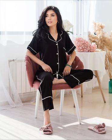 Пижамы: Женская пижама рынок Орто-Сай «Оберон» 1️⃣📍7 ряд 122 кон-р 2️⃣📍7 ряд — 7