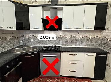 2 əl kuxna mebeli: Salam alekum 2200azn ozum yiqdirmiwam 6 ay iwlenib tecili satilir — 1