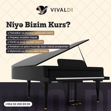 suruculuk dersleri: 🌟 Tədris Proqramı: 🎹 Piano Dərsləri - Ayda 8 dərs (həftədə 2 dəfə)