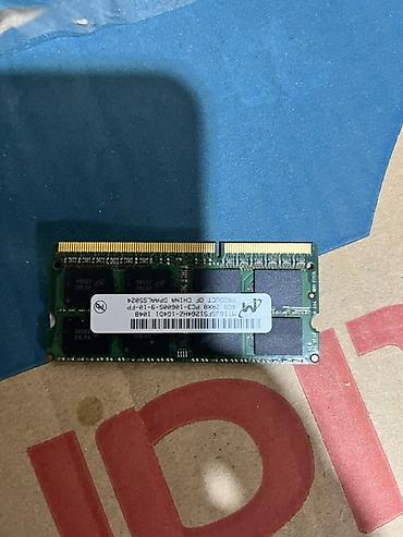 рам: Laptop RAM modulu - Növ: SO-DIMM - Tutum: 2 GB - Texnologiya: DDR2 — 1