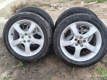 Диски: Литые Диски R 17 Subaru, Комплект, отверстий - 5, Б/у