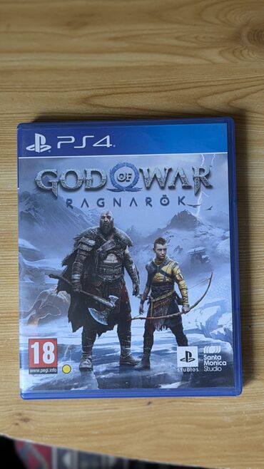 PS4 (Sony PlayStation 4): God of war Ragnarok (пятая часть)✅ б/у✅ состояние отличное✅ на русском