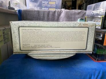 Avtomobil modelləri: Коллекционная модель Mercedes-Benz 770K Pullman W150 Black 1938 Road — 2