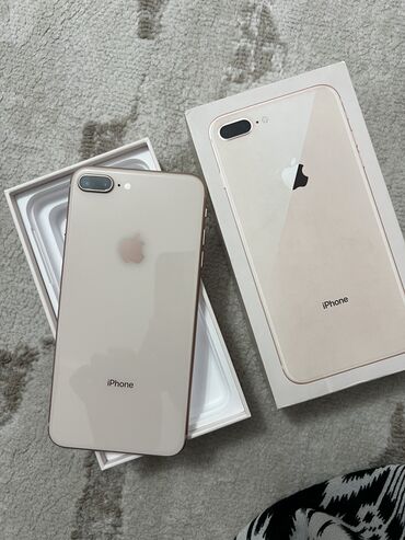 кнопачные телефоны: IPhone 8 Plus, Б/у, 256 ГБ, Rose Gold, Коробка, 73 %