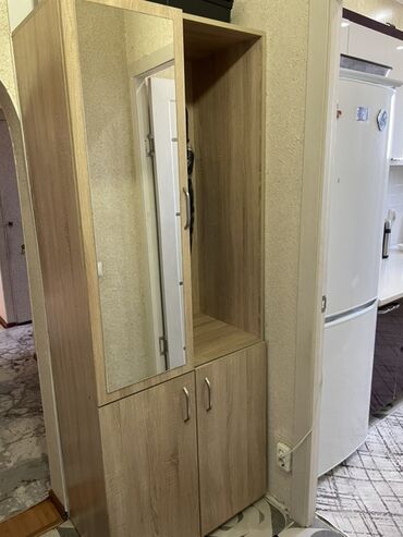 универсальная колба для кофеварки: Кире бериш үчүн шкаф, Күзгүсү менен, ЛДСП