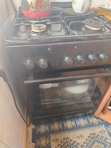 çörek sobası: Qaz plitəsi Ayrıca dayanan, 4 gözlü, İşlənmiş — 1