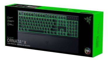 Другие аксессуары для компьютеров и ноутбуков: Razer Ornata V3 X - низкопрофильная модель с игровой направленностью