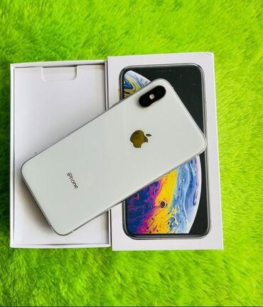 ipone 8 pilus: IPhone Xs, 256 GB, Ağ, Zəmanət, Barmaq izi, Simsiz şarj