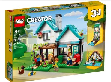домик детские: Lego Creator 31139 Уютный дом 🏠, рекомендованный возраст 8+,808