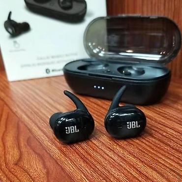 kasetofon stari: JBL Bluetooth crne slušalice Moderan i praktičan model bežičnih TWS4 — 1