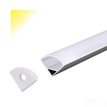 Ostali elektro materijali: ALUMINIJUMSKI PROFILI ZA LED TRAKE ALU PROFIL 2M | Aluminijumski — 14