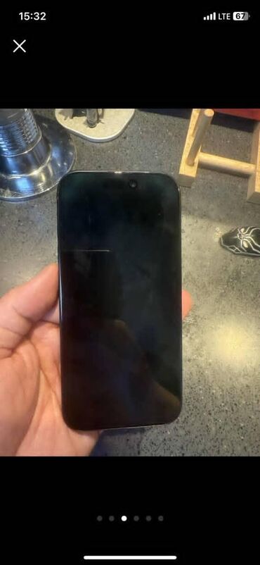айфон 14 про макс копия цена: IPhone 16 Pro, Колдонулган, 256 ГБ, Black Titanium, Заряддоочу түзүлүш, 97 %