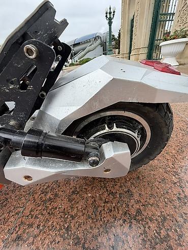 samokat baki: Elektrik skuter – oturacaqlı, güclü və komfortlu şəhər nəqliyyatı — 9
