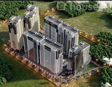 4 ком квартиру: 1 бөлмө, 44 кв. м, Элитка, 12 кабат, ПСО (өзү оңдоп түзөтүп бүтүү үчүн)