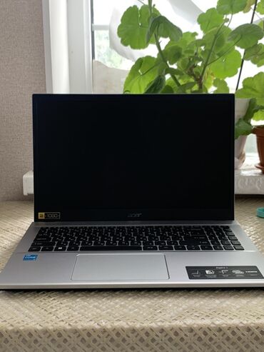 ноутбук бу бишкек: Ноутбук, Acer, 8 ГБ ОЗУ, Intel Core i3, 15.6 ", Новый, Для несложных задач, память SSD