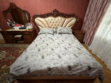 Yataq otağı dəstləri: İkinəfərlik çarpayı, Dolab, Komod, Termo, Türkiyə, İşlənmiş — 14