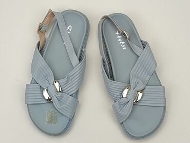 spódniczki damskie letnie: Sandals for women, 39, condition - Very good