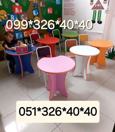 Digər uşaq mebeli: Stul stullar stol stul Stol stul Uşaq stulu stul stol stullar Masa ve — 15