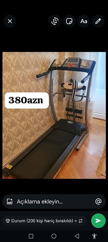 Тренажеры: Beqavoy satılır 490azn ❌Cəmi 380 azn heç bir problemi yoxdu işləkdi — 1