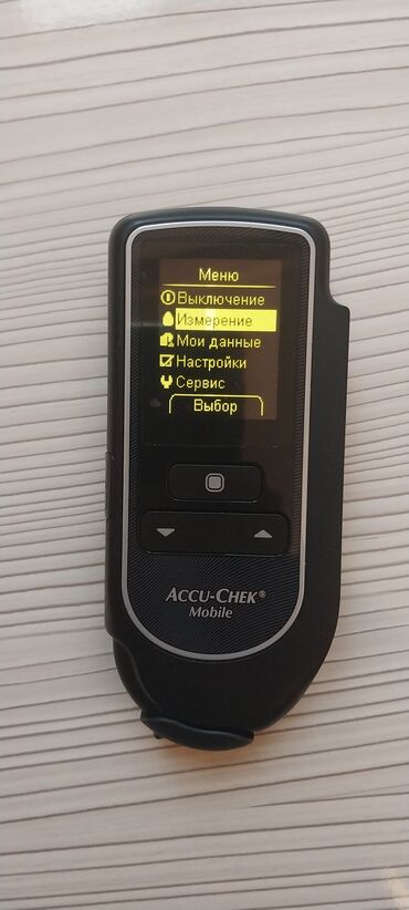 Qlükometrlər: Şəkər aparatı.Accu-Chek mobile model U1
Germany 0709553537