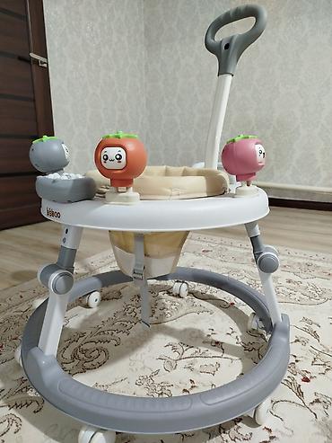 ходунки стульчик: Детский комплект: ходунки b3boo + стульчик для кормления Graco — 2