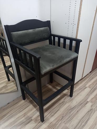 Yüksək oturacaq kreslo - Material: möhkəm ağac karkas - Rəng: mat