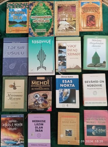 quran kitabı satılır: Əs-sələmu Aleykum. 4 şəkildəki kitablar toplu 200₼ 5 ci şəkildəki