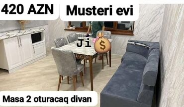 Masa və oturacaq dəstləri: Masa desti rəng seçimi var