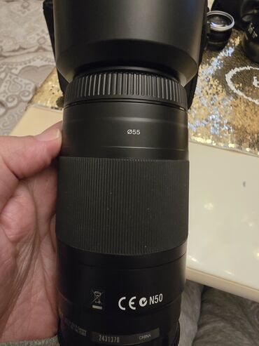 Obyektivlər və filtrləri: Sony tele-zoom obyektiv – SAL75300. Təcili Sony 75-300mm f/4.5-5.6 — 1