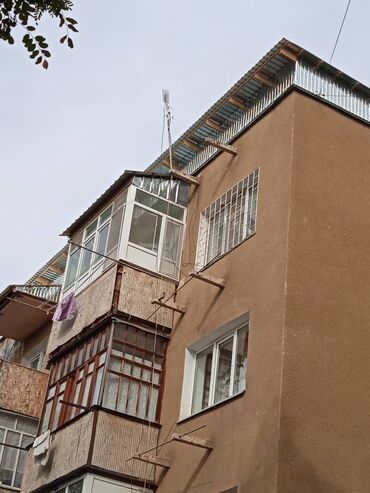 бишкек дом квартира: 3 бөлмө, 63 кв. м, Жеке план, 4 кабат, Косметикалык ремонт
