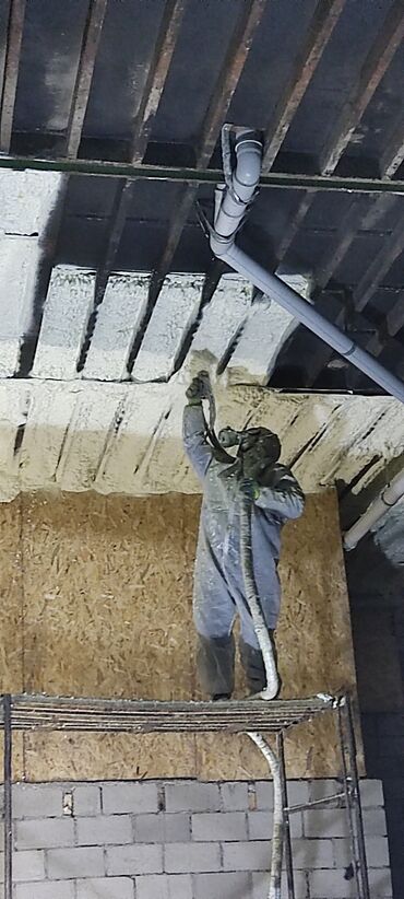 Утепление: Утепление потолоков, Утепление крыши | Утепление завода, Утепление цеха, Утепление склада Пенополиуретан Больше 6 лет опыта — 6