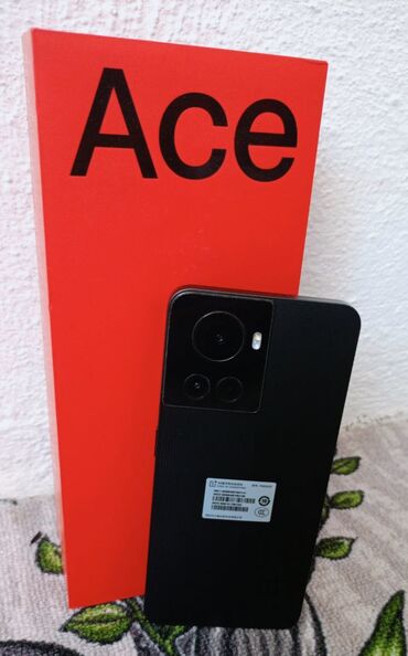 бишкек айфон 7: OnePlus 10R, Колдонулган, 256 ГБ, түсү - Кара, 2 SIM