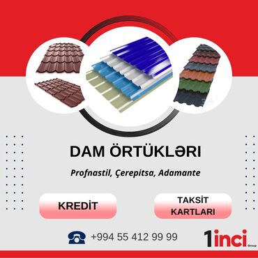 ev damı: Profnastil, Dam üçün, Ödənişli çatdırılma