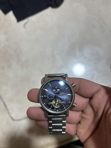 patek philippe saat: Paslanmayan poladdan kişi qol saatı - Korpus və bilərzik: tam metal — 2