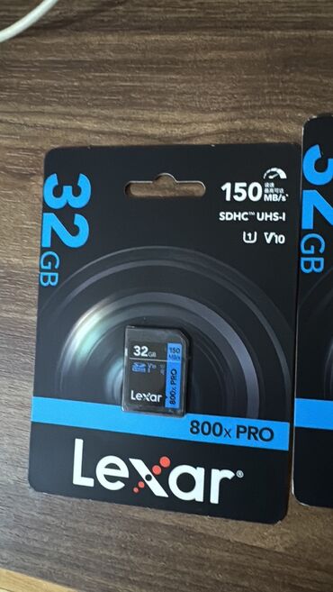 Yaddaş kartları: Yaddaş kartı "Lexar 32GB High-Performance 800x PRO UHS-I SDXC Memory lalafo.az -da Yaddaş kartları: Yaddaş kartı "Lexar 32GB High-Performance 800x PRO UHS-I SDXC Memory