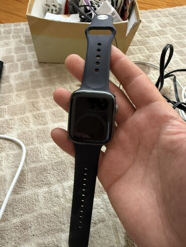 Smart saatlar: Smart saat, Apple, Sensor ekran, rəng - Qara
