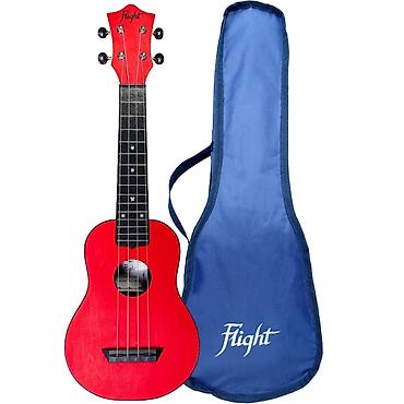 ukulele gitar: №: 3798 Məhsulun adı: Ukulele Flight TUS35RD Travel Soprano Brend — 4