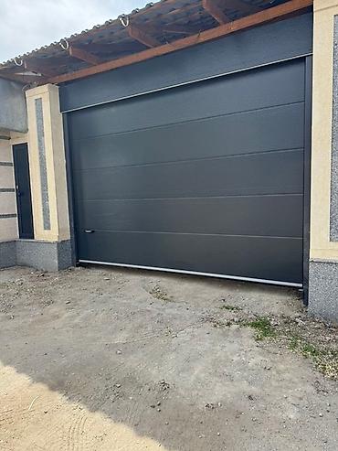 Откатные ворота: Откатные ворота под ключ - Тип: консольные откатные ворота с калиткой — 8