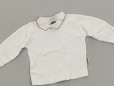 biała bluzka galowa dla dziewczynki 134: Bluzka, Wcześniak, stan - Dobry