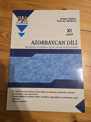 Testlər: Kitabların hər biri yenidir içində bir xətt belə yazılmayıb.Tək-tək — 2