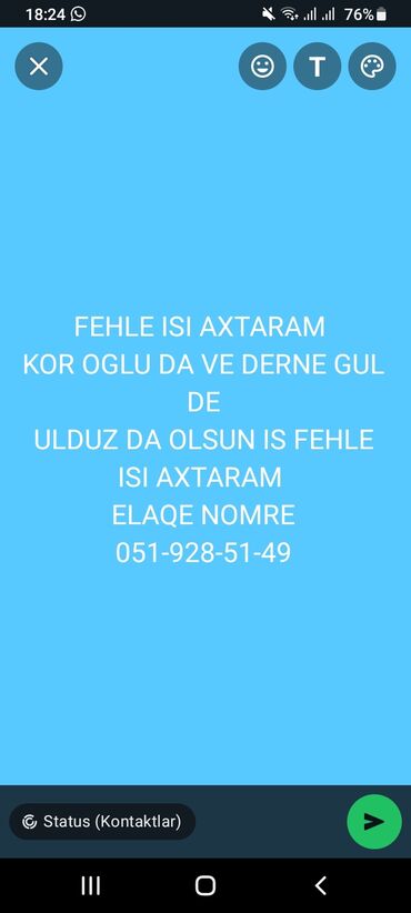 günlük fəhlə: Is axtaram