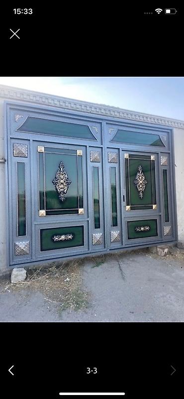 Həyət darvazaları: ŞOk endirim darvazalar qiymet 580 manat baki daxili catdirilma — 2