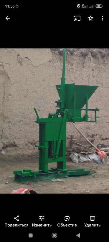 Другое строительное оборудование: Ручной станок для изготовления глиноблока размером 30×14.5×12 (-15)